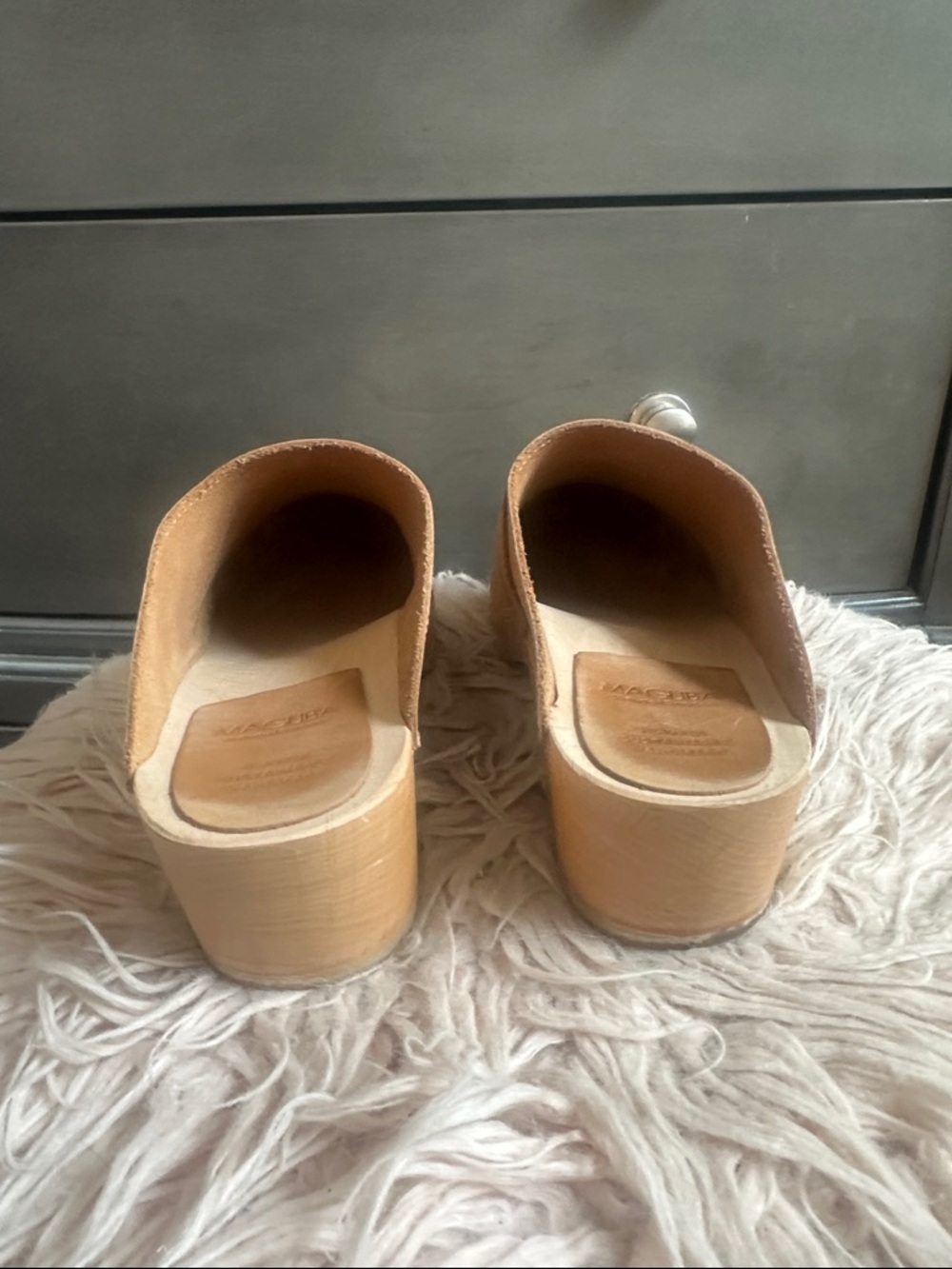 Maguba Camel Slip-On Clogs - Picture 8 of 10